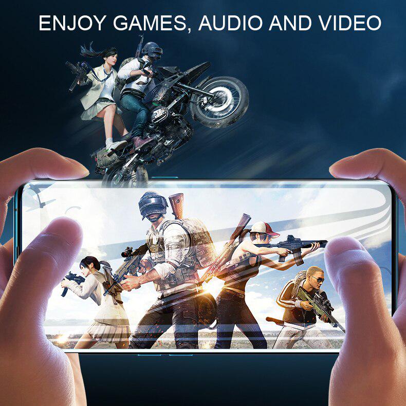 KEYSION Tempered Glass for OPPO Reno 4 Pro 5G A52 A72 A92 Full Cover Screen Film for Realme 6 Pro 6i