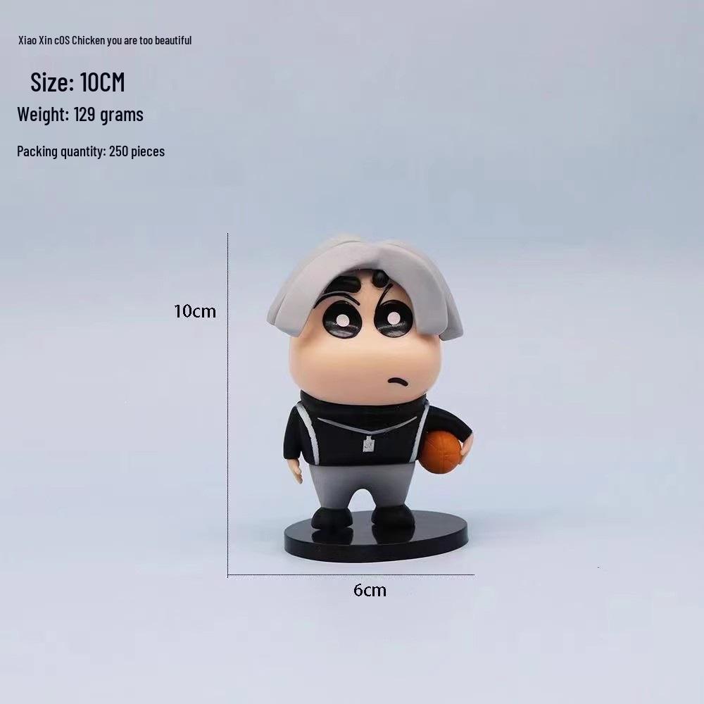 Crayon Shin-chan Cai Xukun Model: Konnosuke Nohara Cartoon Desktop Figure Ornament