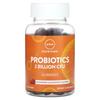 MRM Nutrition, Probiotic Gummies, Strawberry & Raspberry, 2 Billion, 60 Count (1 Billion CFU Per Gummy)