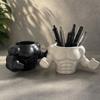 Practical Funny Muscle Man Mug 400ML Capacity Uniquely Ceramic Coffee Cup Thickened Handcrafted Drink Cup Holiday Gift
