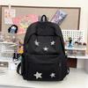 Women's College Style Backpack - Japanese & Korean Star Design for Students