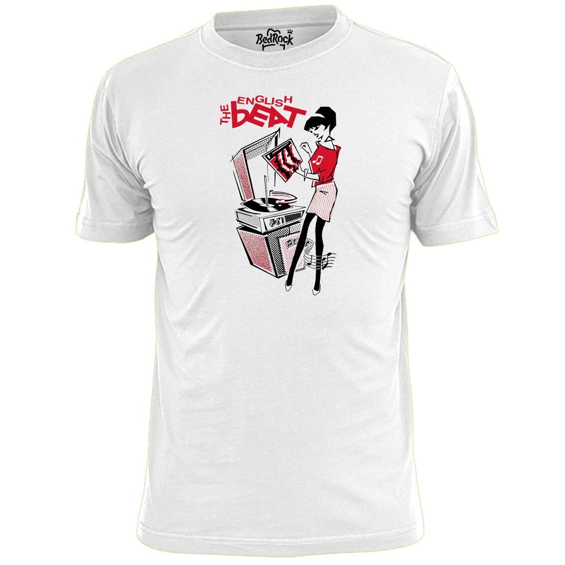 Mens The Beat Record Player Ska 2 Tone T shirt Ranking Roger Specials Madness S