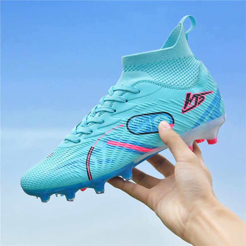 32-46 Men's Soccer Shoes  Long Nails Outdoor Anti-slip Soccer Boots Kids Football Boots Boys Soccer Shoes Artificial Turf Soccer Shoes