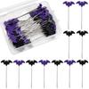 50/100Pcs Reusable Halloween Bat Sewing Needle Cartoon Embroidery Patchwork Pins  Patchwork Craft