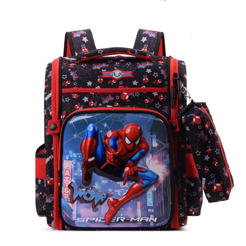 Kids School Backpack Ages 5-8 37cm Cartoon Butterfly Soccer Design Breathable Durable With Ergonomic Curved Straps