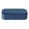 Rings Display Holder with Lid Container Velvet for Multiple Rings