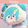 Hatsune Miku Meatball Head Cartoon Pattern Soft Plush Backpack Travel Casual