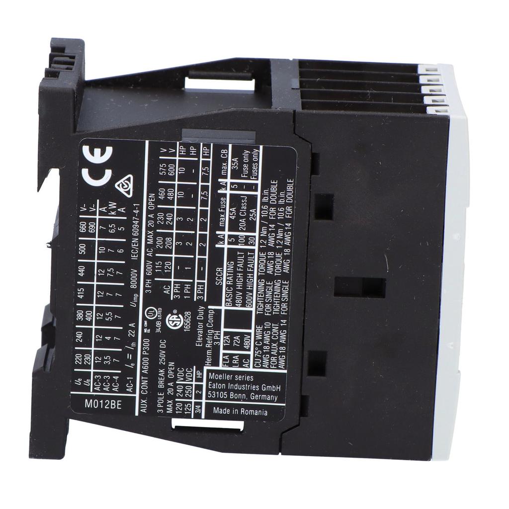 Contactor 5, 5kW/400V, 24VDC control DILM12-01-EA(24VDC)