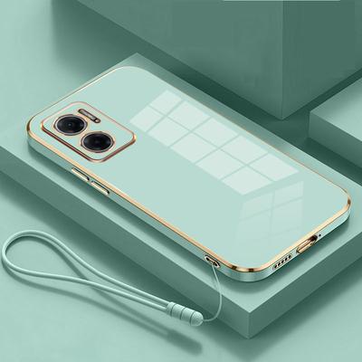 Etui na Xiaomi Redmi 10 5G Etui na telefon Redmi 10 5G 22041219G 22041219NY Luksusowe Platerowane Proste Miękkie Etui Odporne na Wstrząsy Aparatu