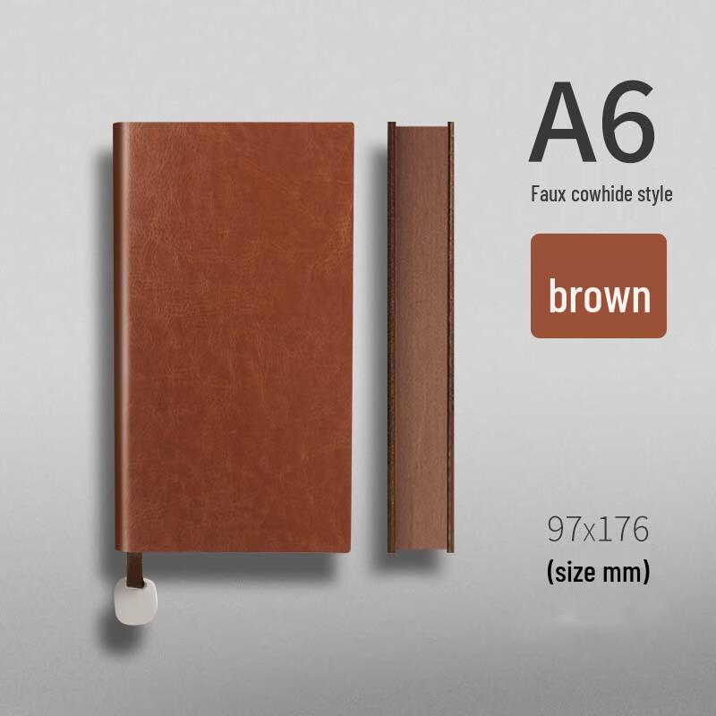 QINDELI QDL208-48 Soft Leather Business Notebook