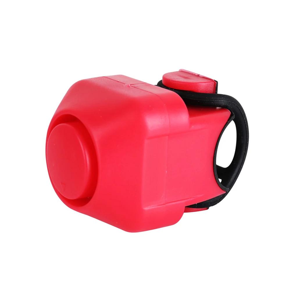 1Pc Electric Bicycle Bell 130dB Horn Rainproof MTB Road Bike Handlebar Ring Silica Gel Shell Speaker Cycling Accessories