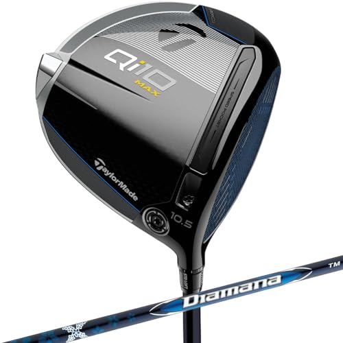 TaylorMade Golf Club Driver Qi10 MAX Loft 9 Diamana Blue TM50 Graphite S-Flex