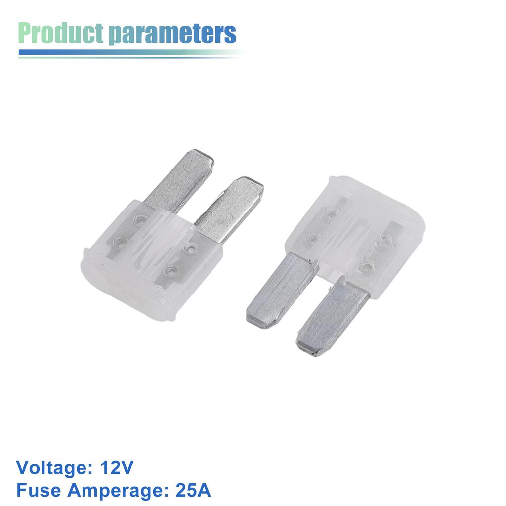 X AUTOHAUX 5 Sets Universal Car Fuse Tap and Circuit Adapter with Type Fuse 25A