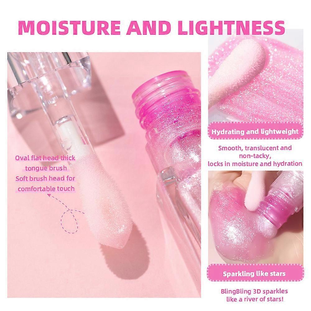 3pcs Magic Color Changing Lip Oil V2,Magic Color Changing Lip Gloss,Ddgoods Lip Gloss