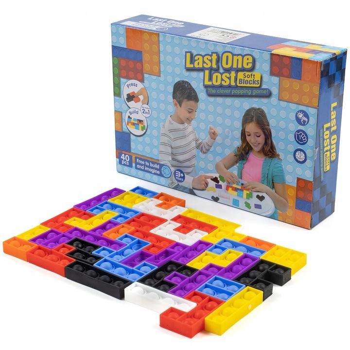 Pop It Układanka Puzzle Tetris Zabawka Sensoryczna