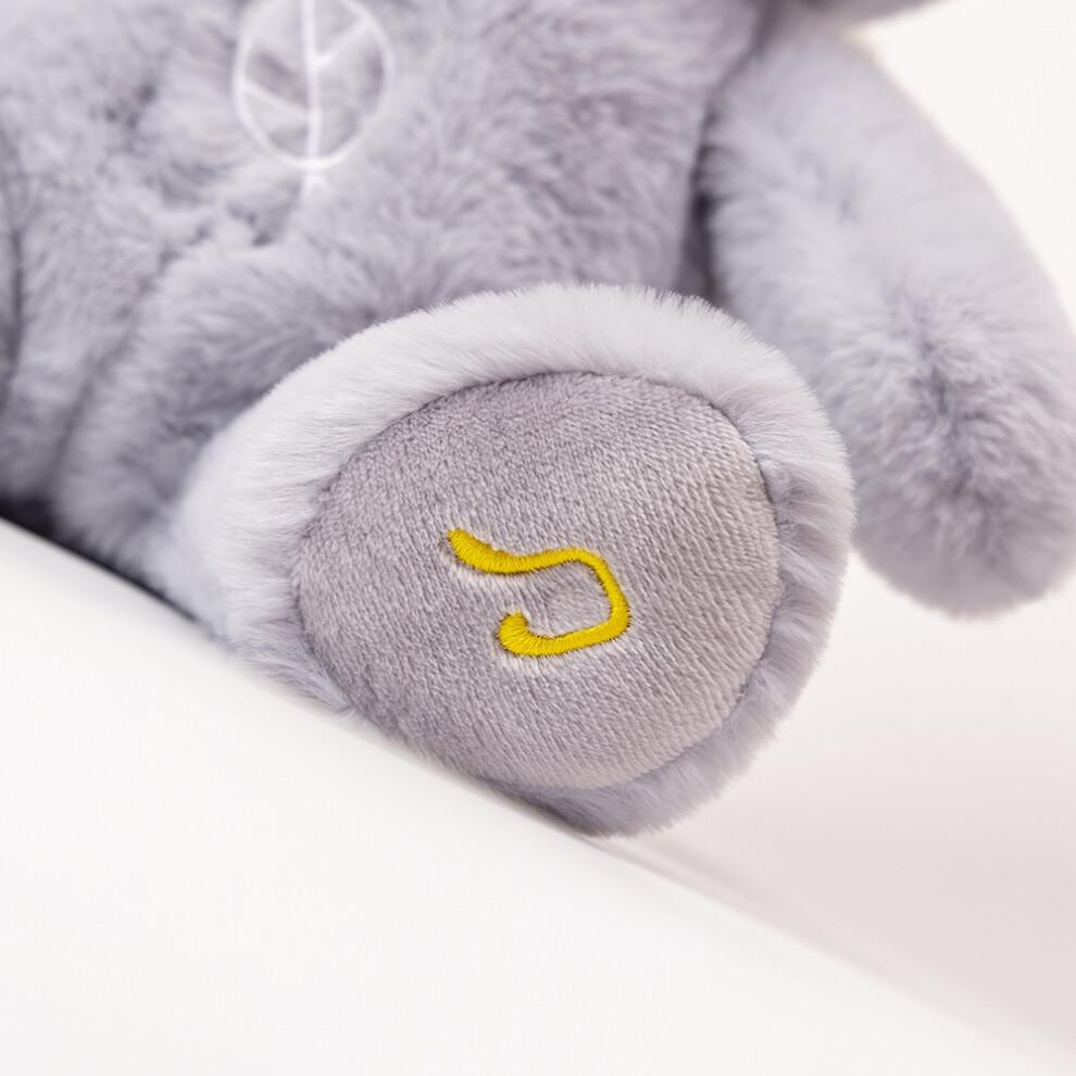 Breathing Sloth Plush Toy Baby Soothing Bear Doll Baby Sleep Companion Sound and Light Plushie
