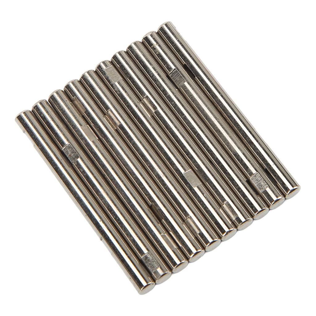 10pcs RC Motor Shaft 4mm Stainless Steel Replacement RC Brushless Motor Shaft for RC Car Boat Airplane