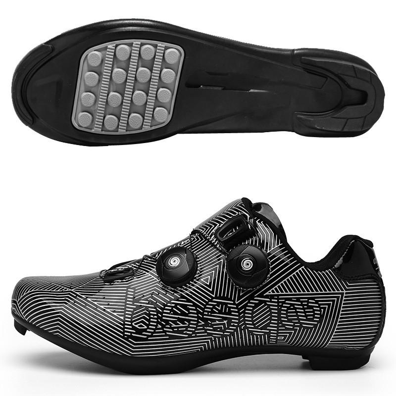 Unisex Cycling Shoes Road Bike Mountain Stiff Sole Breathable Lightweight Clipless Compatible