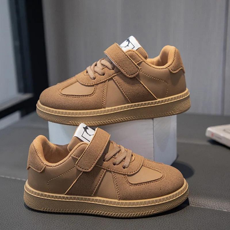 Children's Sports Flat Shoes Fashion Non Slip Boys' Running Shoes Breathable Comfortable Casual Flats Autumn New Girls Sneakers