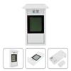 -20~50℃ Thermometer 0.1℃ 13 X 8 X 3.2cm AAA Battery Black High Quality Plastic