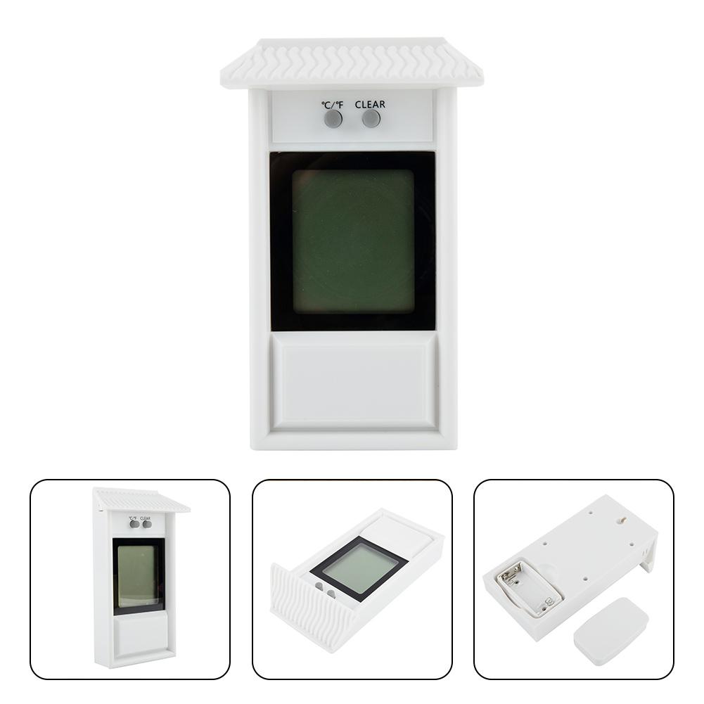 -20~50℃ Thermometer 0.1℃ 13 X 8 X 3.2cm AAA Battery Black High Quality Plastic