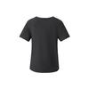Adidas Logo Round Neck Short Sleeve T-Shirt Women Tops Black IT4360