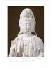 White Ceramic Lotus Guanyin Buddha Statue Incense Burner with Lamp for Home Decor