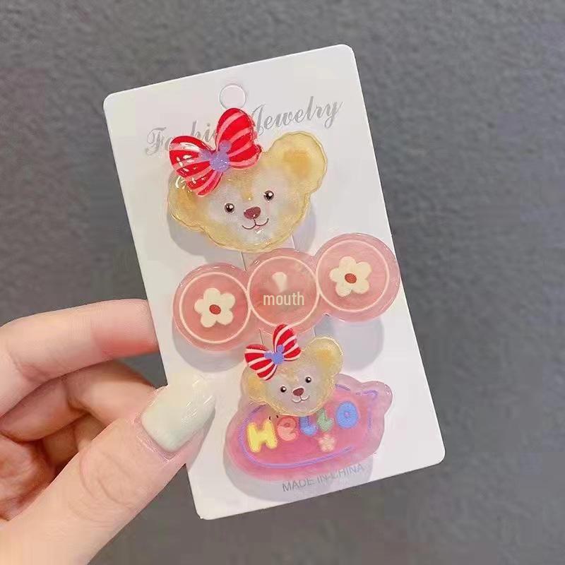 Princess BB Hair Clip for Little Girls - Korean Style Hairpin for Baby and Toddlers