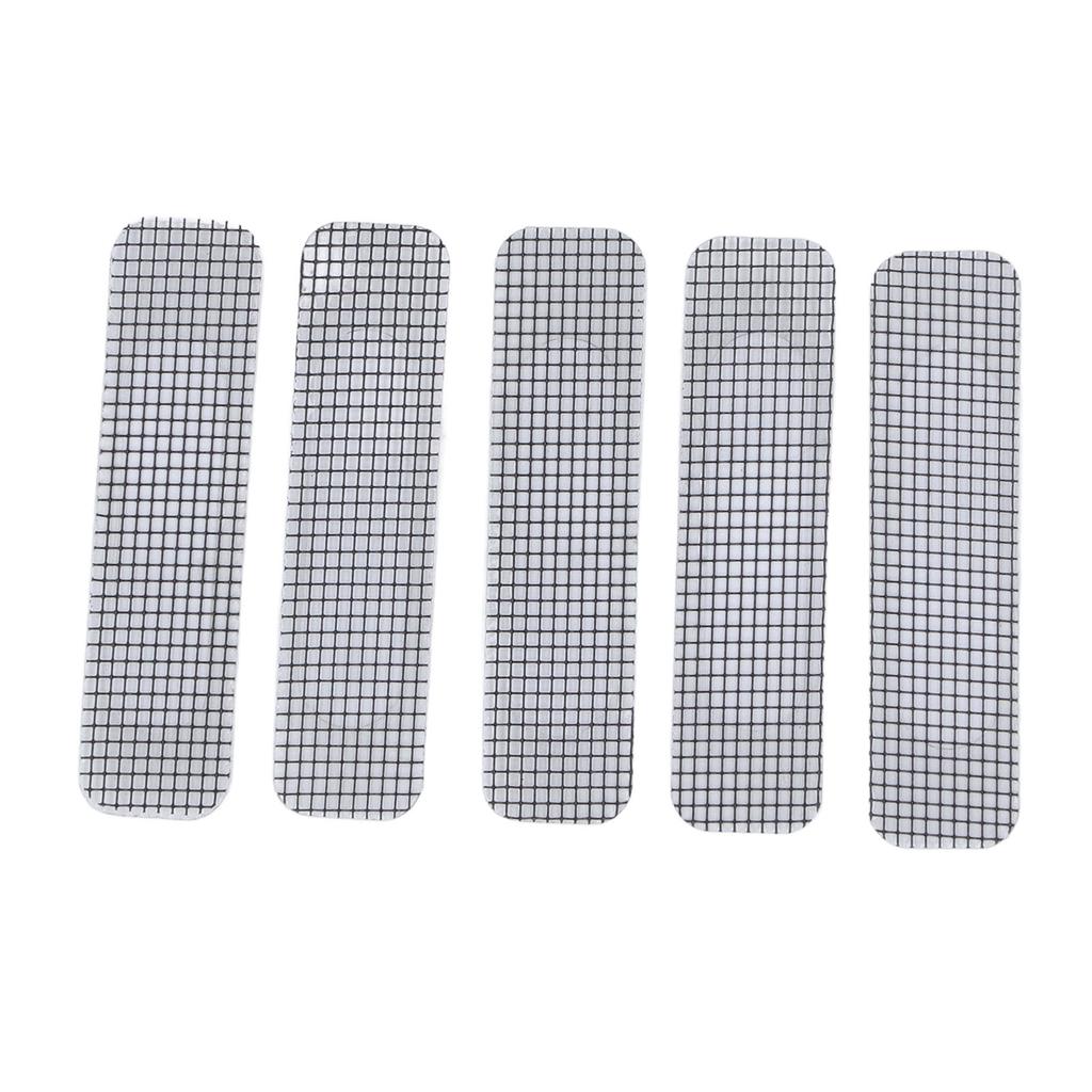 20PCS Window Screen Repair Patches Stainless Steel Self Adhesive Covering Mesh Tape Set for Window