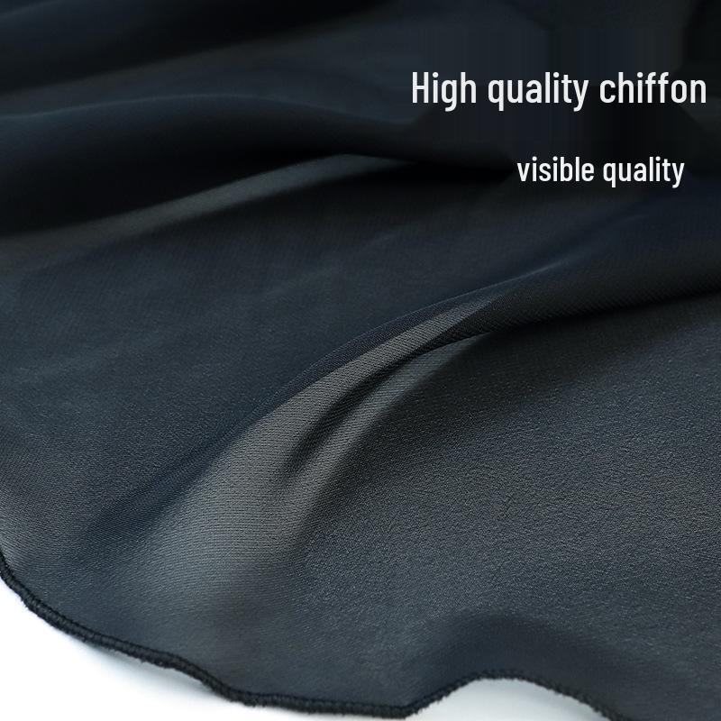 Chiffon-Netzstoff Ballett-Tanzrock für Erwachsene - Mittellang, Großer Schwung, Zum Binden, Einteilig