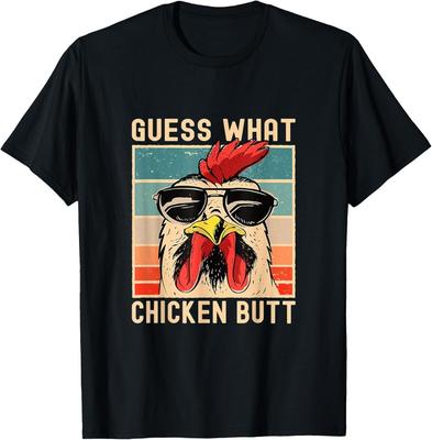 Kip Meme Design Raad eens Wat Kippenkont Cadeau Unisex T-shirt