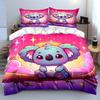 Süßes Glitzer-Koala-Bettwäscheset Bettwäsche Bettbezug-Set Bettbezug Kissenbezüge (1 * Bettbezug 2 * Kissenbezüge, ohne Bettdecke)