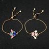 Adorable Tiny Lilo and Stitch Bracelet Luck Charm Bracelet Women Girls Fashion Jewelry Present Great for Daily Use