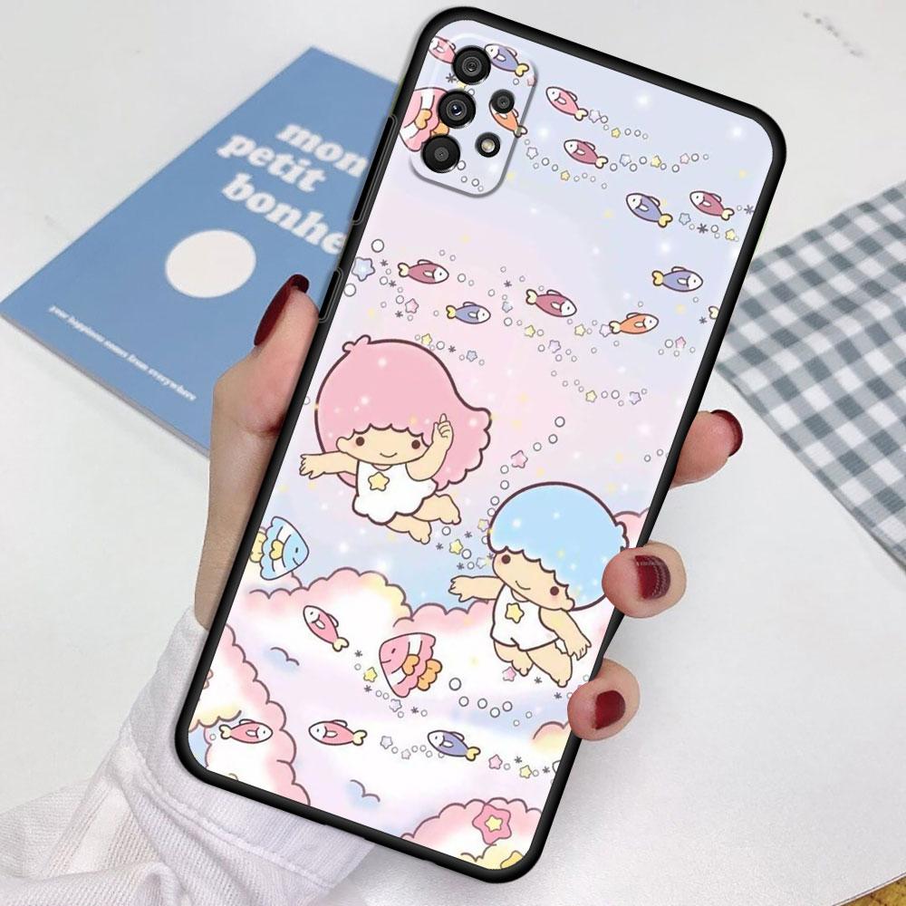 Kryt LittleTwinStars Pro Samsung Galaxy A52 A12 A51 A32 A21s A71 A32 5G A12 A22 A53 A31 A13 A72 A02s A41 A03 A04 Kryt na telefon