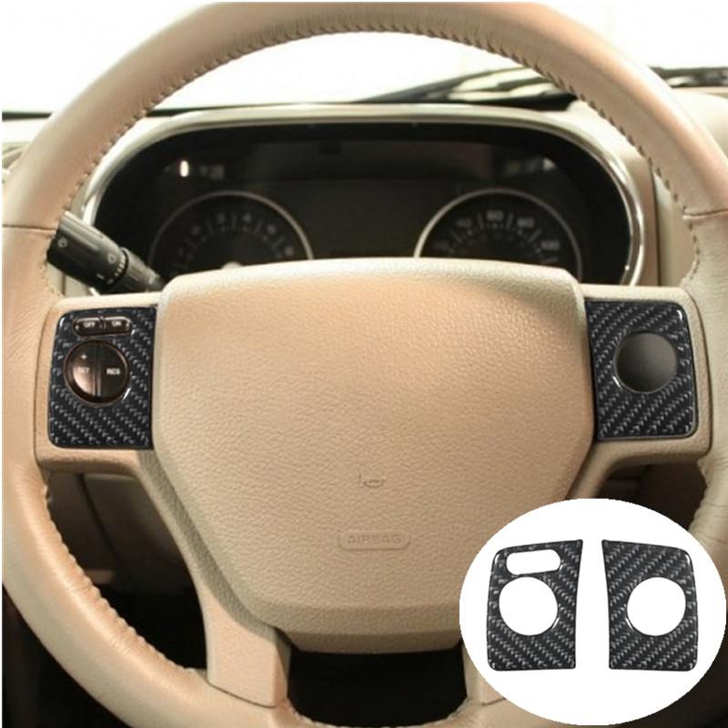 Car Interior Decoration Carbon Fiber Sticker For Ford Explorer Sporttrac Mercury Mountaineer 2008 2009