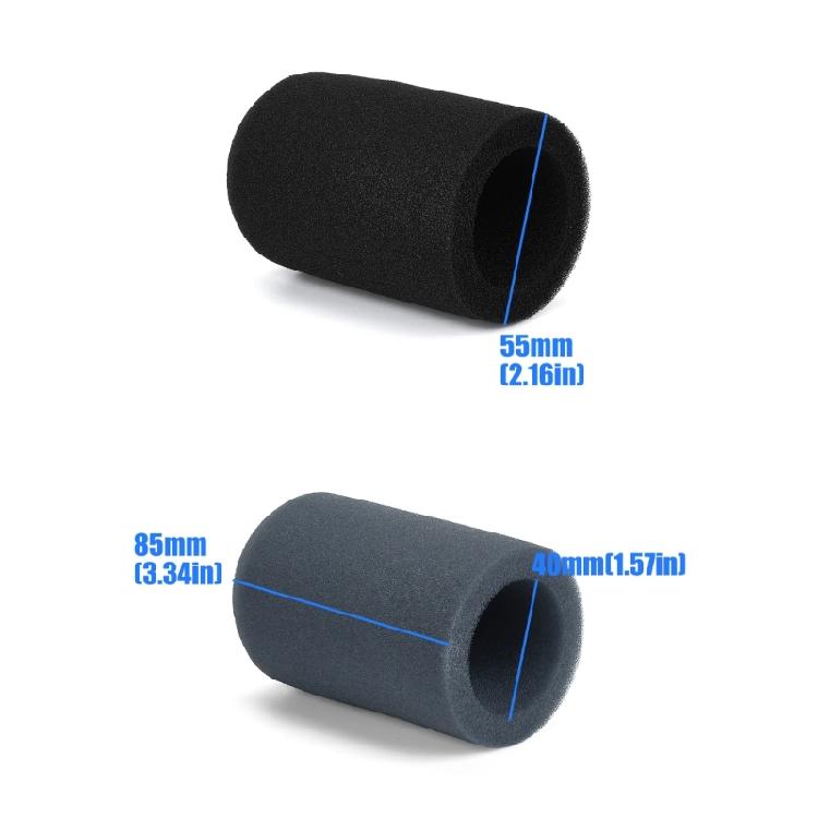 Open-End Foam Microphone Cover Compatible for AmpliTank K688, Slip on Windscreen for Livestreams and Recording