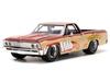 Jada TOYS 1/24 Scale Looney Tunes Chevrolet El Camino 1967 with Tasmanian Devil Figure 35130