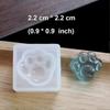 2025 Latest Model Silicone Resin Bear Molds 3d Animal Candy Gummy Casting Epoxy