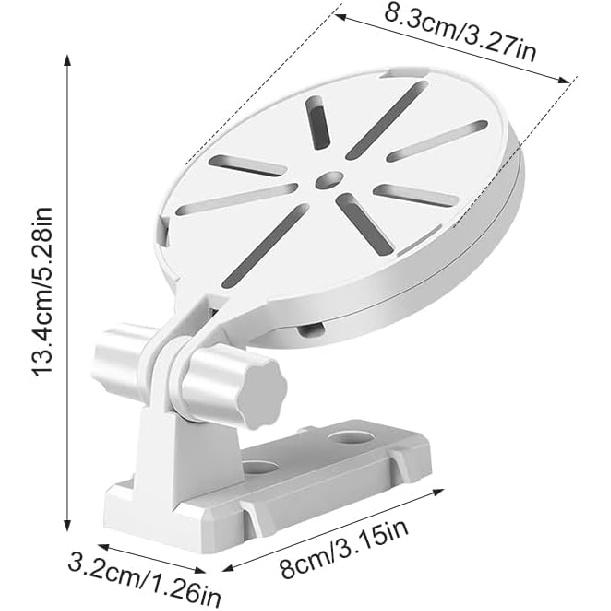Kakalote Wall Mount Bracket for Indoor Cameras, Small Wall Mount Floating Camera Shelf Universal Camera Stand for Bedroom Kitchen Living Room, No