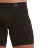 Adidas Moisture Wicking Sports Boxer Briefs 3 Pack Men Underwear Black 4A3M03-000