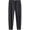 Comfortable Woven Versatile Sports Long Pants Men Bottoms Basic-Black 152447525N-2