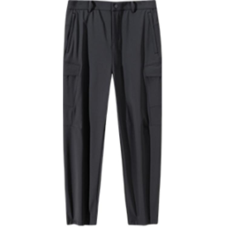 

Anta Comfortable Woven Versatile Sports Long Pants Men Bottoms Basic-Black 152447525N-2 XL