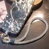Luxury Mobile Phone  Wrist Straps Glitter  Phone Lanyard Keychain Hanging Anti-Lost Rope