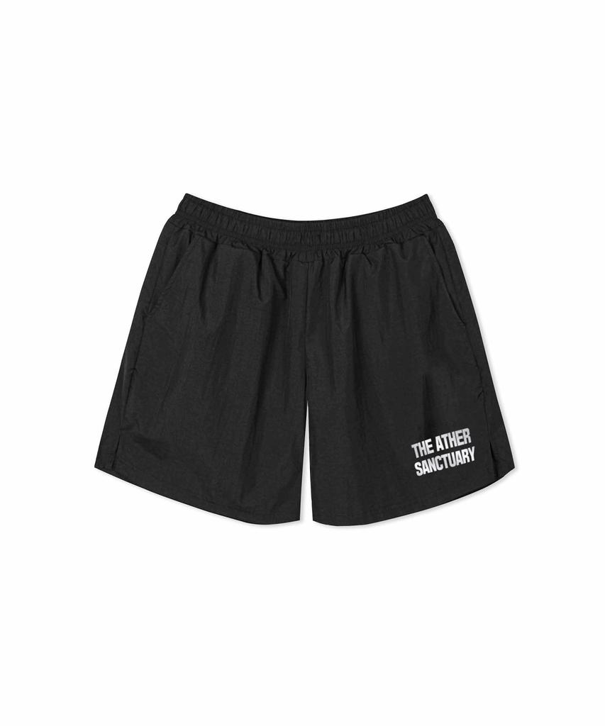 Diadeosaengchyueoli Entry Rib Nylon 5-Inch Shorts (Black)