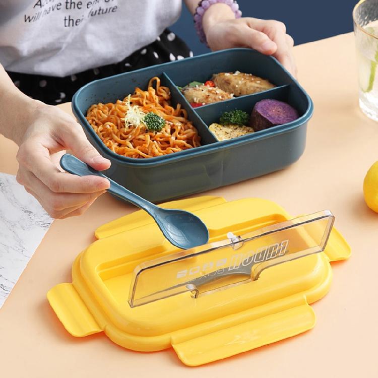 Bento Box Adult Students Lunch Box Food Storage Container with Compartments