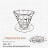 ZISIZ 304 Stainless Steel Pour-Over Coffee Drip Stand