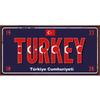 Country Metal Sign License Plate France Russia Tin Sign Car Garage Motorcycle Decoration Spain Poland London Number Plate N39