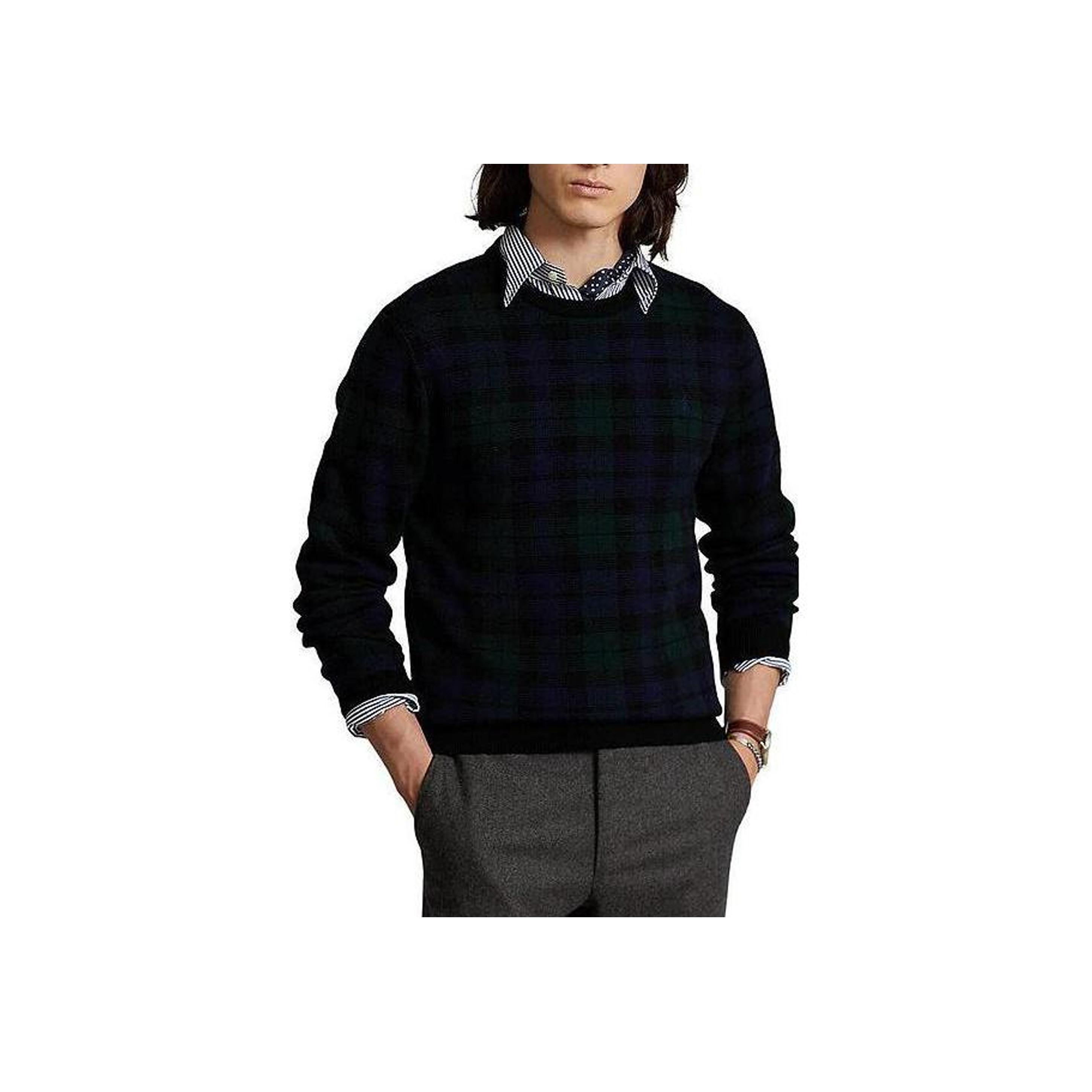 Polo Ralph Lauren FW22 Rūtains apaļkakla