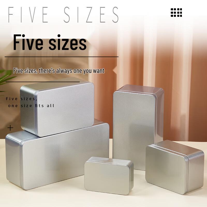 Rectangular Tin Storage Box