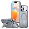 For Magsafe Magnetic Heat Dissipation Stand Phone Case for IPhone 16E 17 Air 16 15 Plus 14 13 12 Pro Max Bracket Protector Cover